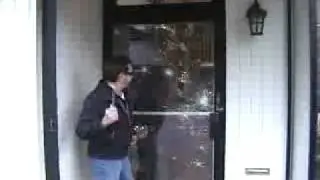 3M Security Window Film Demo.