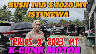Toyota Rush TRD S 2020 Istimewa, Terios X 2023 MT