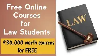Free Online Law Courses | Free Online Courses for Law Students | NotJustLex