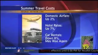 Travel Thursday: Summer Travel Costs to Increase