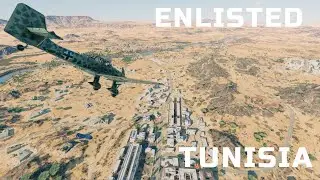 Enlisted gameplay: Battle of Tunisia -  Al Har | Энлистед: Битва за Тунис - Аль Хар