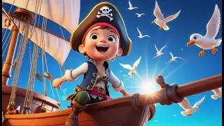 Pirate Ship and Treasure Map + More Nursery Rhymes & Kids Songs