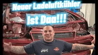 TurboTherapie I Opel Kadett c20Let Ladeluftk&uuml;hler IST DAA!! Vorbereitung f&uuml;r den Wasserk&uuml;hler