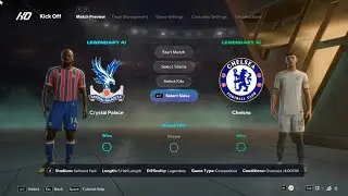 Crystal Palace vs Chelsea | Premier League | EA FC 26 | Simulation