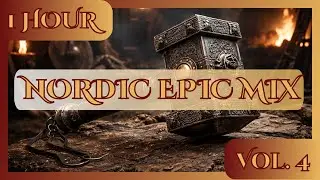 1 Hour Nordic Battle Music | Dark Epic Drums & War Hymns for Focus | Vol. 4