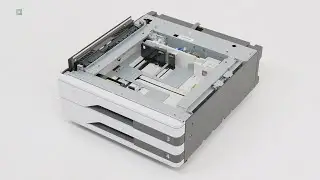 CS943/CX942/CX943/CX944/XC9445/XC9455/XC9465&mdash;Installing the 2x520-sheet tray