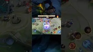 BEST BUILD HANABI SAVAGE NO.1 🔥 #mlbb #klik.subscribe