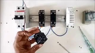 Contrôler un appareil par le temps d'exécution Relais temporisé التحكم في مدة إشتغال جهاز كهربائي