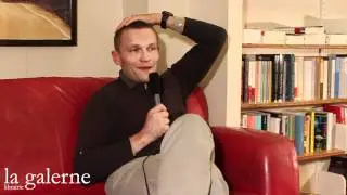 Sylvain Tesson à la librairie la Galerne