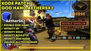 Tutorial Pasang Patch God Hand AetherSX2!! Cheat God Hand AetherSX2 Patch Code | Unlock Everything
