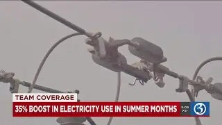 VIDEO: Experts report 35 percent boost in electricity use during the summer