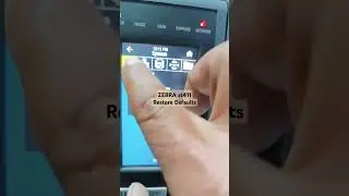 ZEBRA Zt411 Restore Defaults #zebra #zebraprint #barcode  #barcodeprinter  #viralvideo #shorts