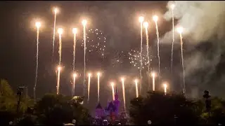 Halloween Screams Fireworks 9/3/21 at Disneyland Opening Night