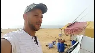 رحلة صيد في جنوب الصحراء المغربية 2023 الصديق قبل الطريق Barbas