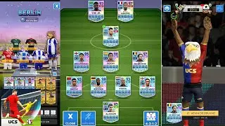 Berlin Season 4 -3-1-2 formation rank15 gameplay#ucs #ultimateclashsoccer #gaming #soccer #gameplay