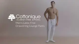 Cottonique Men's Drawstring Lounge Pants