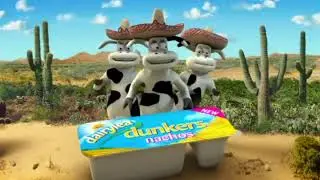 Dairylea Cows Advert Compilation