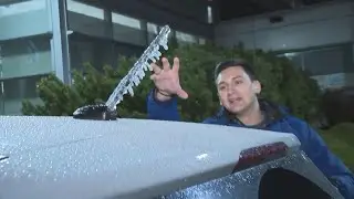 Freezing rain hits Northeast Ohio with ice accumulations