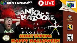 🔴Banjo- Kazooie Lair Witch Halloween! ALTERNATE ENDING! Real N64 Footage! 1440p!