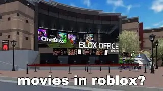 Watching Movies In Roblox (CineBlox)