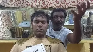 #17 Pushkar Baba sen the cosmic barber head massage asmr