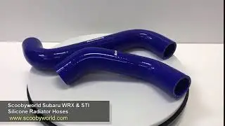 Scoobyworld Top and Bottom Radiator Hose Kit for Subaru WRX & STI