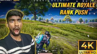 ULTIMATE ROYALE RANK PUSH - HDR 4K GAMEPLAY - PUBG MOBILE TAMIL LIVE
