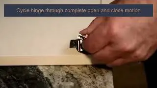 Framed Modified and Traditional Overlay Hinge Restrictor Clip Installation
