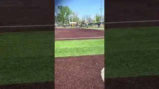 Love watching my kid play baseball #baseball #baseballmom