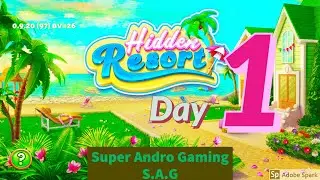 Hidden Resort Adventure Bay DAY 1 gameplay walkthrough android ios hidden objects game 2020