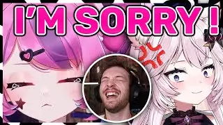 Connor Can't stop Laughing when Mousey Accidentally ROASTED Nyanners on Stream!