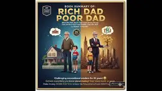 Rich Dad Poor Dad Summary: 6 Rules That Changed My Life Forever (Robert Kiyosaki) #finance #rich 