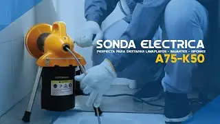 La mejor Destapadora de ca&ntilde;erias | Sonda el&eacute;ctrica para destapar ca&ntilde;er&iacute;as Colombia.