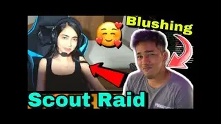 Scout Raid Girl Streamer Kaash Plays 😍 | Scout Blushing😳 | Scout Raid Kaash Plays