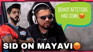 SID ANGRY 😡 ON MAYAVI | Gamez Talks |#bmoc #sid