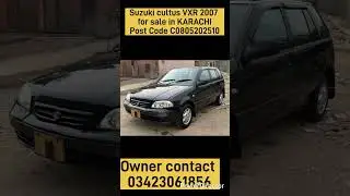 Suzuki cultus VXR 2007 for sale in KARACHI#toyotacars #carforsale #toyotacorolla #suzukimotor