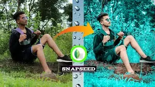 Snapseed Aqua & Orange Effect | Snapseed Photo Editing Tutorial