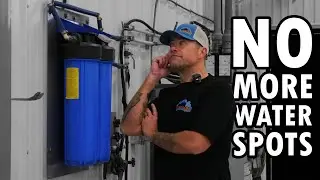 Our Spot Free Rinse Setup