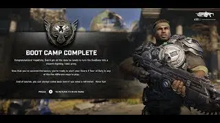 Gears Of War 5 Gameplay (No Commentary) - Bootcamp