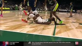 👀 FLAGRANT, 6'7 McCowan HARD Foul On Magbegor | WNBA Seattle Storm vs Dallas Wings
