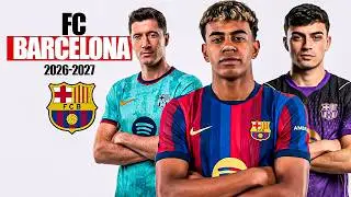 Las NUEVAS CAMISETAS del BARCELONA 2026/2027