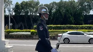 Changing Of GUARDS Taipei Taiwan at National Revolutionary Martyrs' Shrine 國民革命忠烈祠