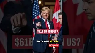 Trump to Canada: $61 Billion or Become the 51st State?! 🇺🇸🇨🇦😱