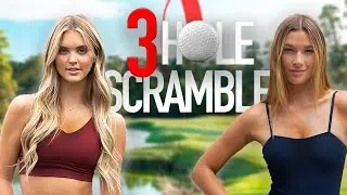 TIKTOK GOLF GIRL SCRAMBLE | Paige Mackenzie & Kayla Jones