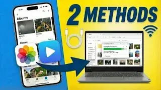 How to Easily Transfer Photos from iPhone to Windows!