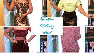 HUGE WINTER CLOTHING TRY ON HAUL 2019 | FASHION NOVA, BOOHOO, MISSGUIDED, etc