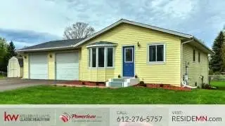 117 Summit Drive NE, Saint Michael MN 55376. Presented by Matt Healy