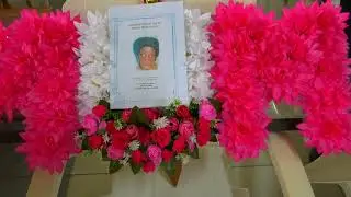 FUNERAL SERVICE  THE LAST BLESSING OF ILMENA LOZE