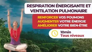10 minutes de cohérence cardiaque et ventilation pulmonaire - avec Stéphanie de Yogaline
