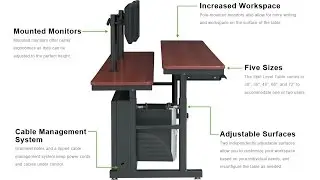 How It's Made: Adjustable Split Level Computer Table